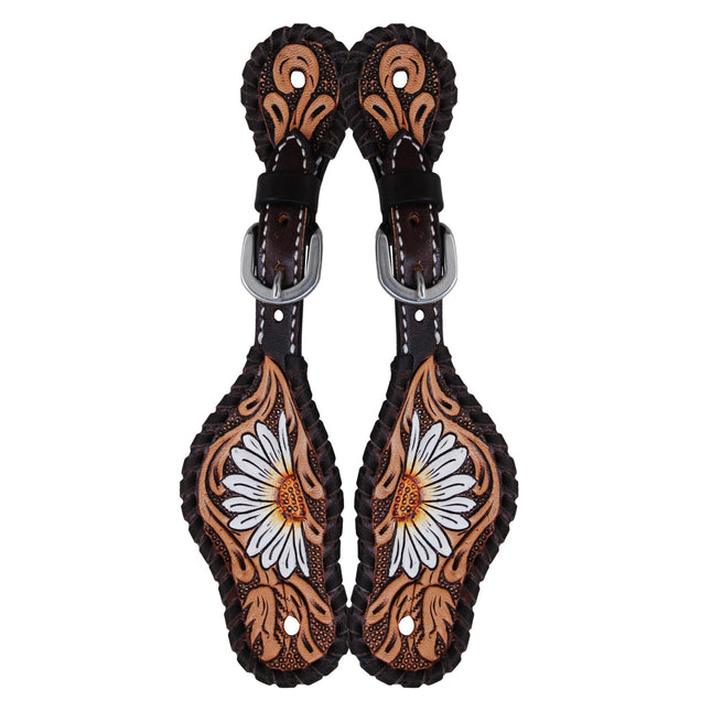 Rafter T Spur Straps Kids Daisy Collection