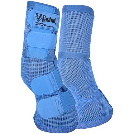 Crusader Leg Guard Fly Boots Blue Arabian