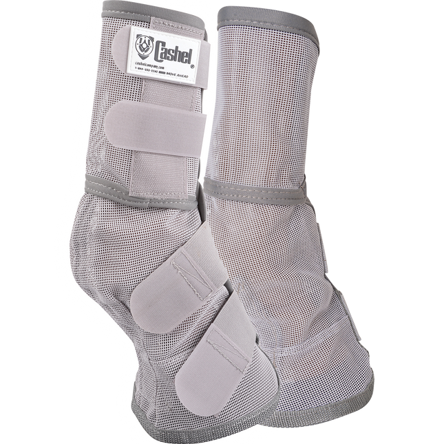 Crusader Leg Guard Fly Boots Grey Horse
