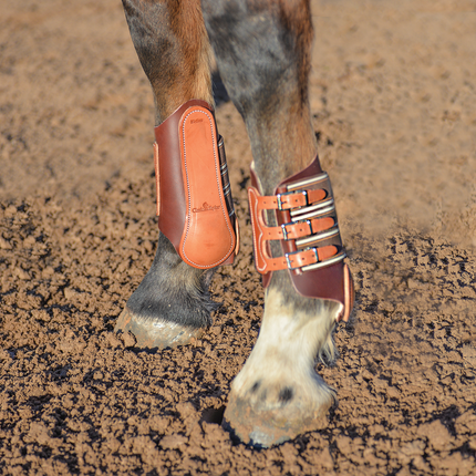 Leather Splint Boot