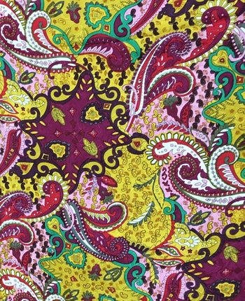 Wild Rags Paisley Lemon Berry