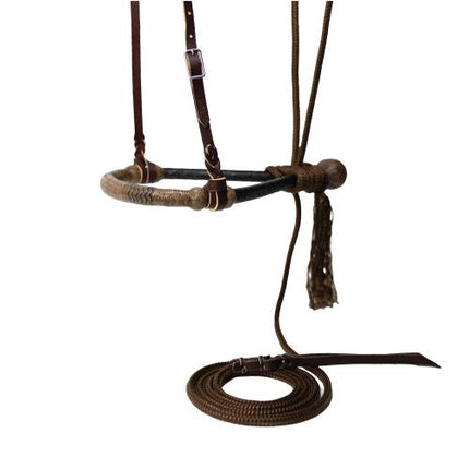 PC Bosal Mecate Set Natural Black/Chocolate