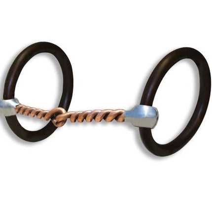 Bob Avila Copper Twist Mouth Snaffle