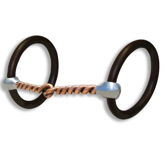 Bob Avila Copper Twist Mouth Snaffle