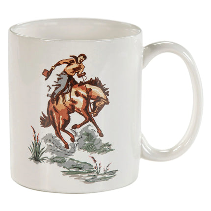 Ranch Life Mug Bronco Color