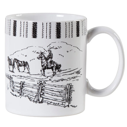 Ranch Life Mug Horse