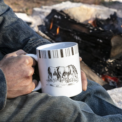 Ranch Life Mug Remuda Black