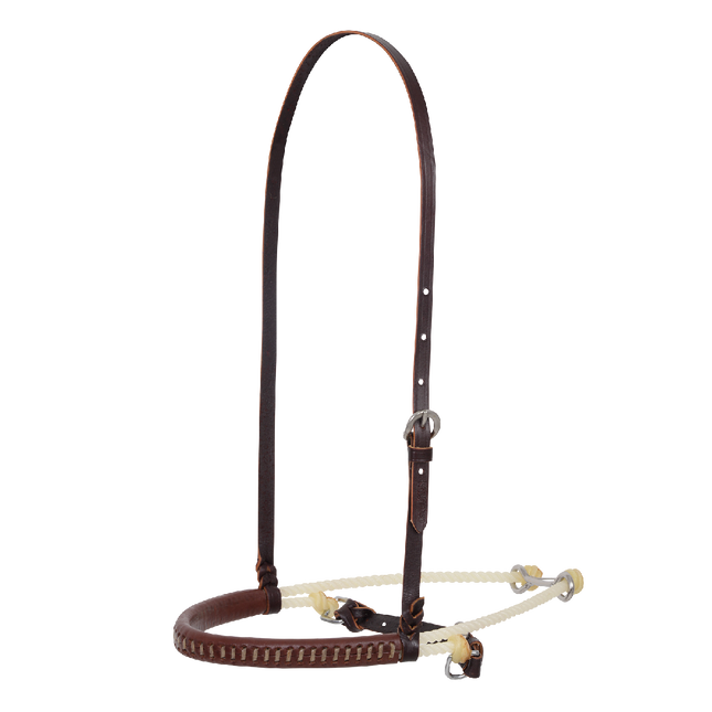 Martin Double Rope Noseband with Laced Harness Cover and Cavesson