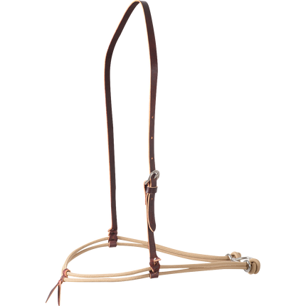 Noseband Double Nylon Rope Brown