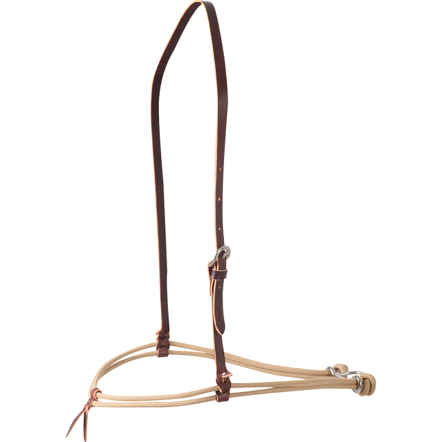Martin Noseband Double Nylon Rope Brown
