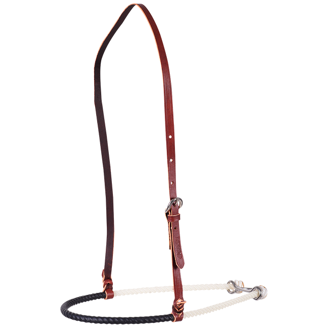 Martin Single Rope Noseband with Shrink Tube Cover Black