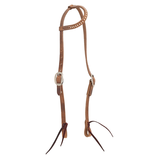 Oxbow Headstall Slip Ear w/ Rawhide Lace