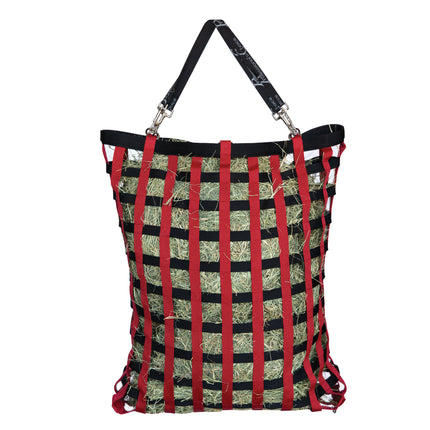 PC Web Slow Feed Hay Bag Crimson