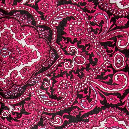 Wild Rags Paisley Red and Black