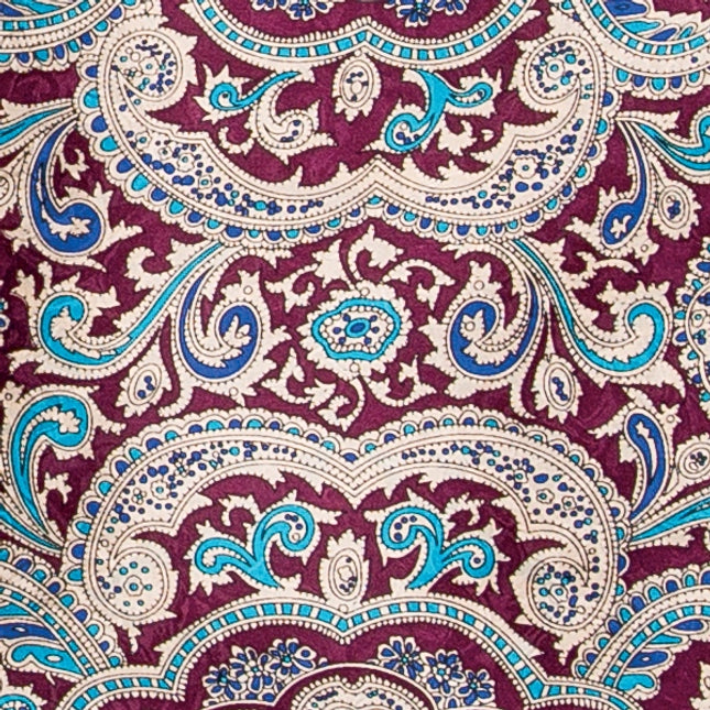 Mini Wild Rag Paisley Red/Gold