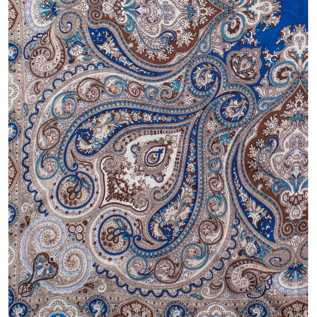 Wild Rags Paisley Royal and Brown