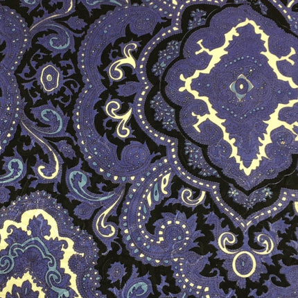 Wild Rags Paisley Purple and Black