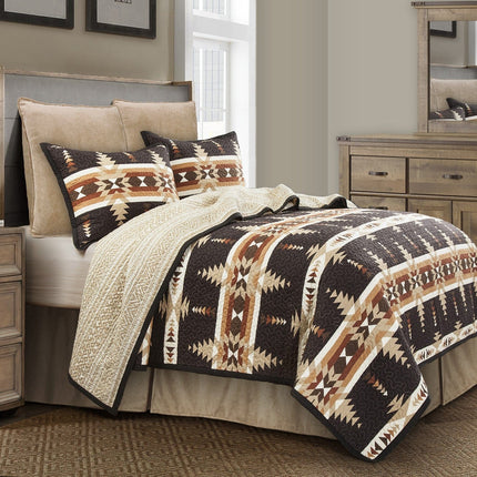 Yosemite Reversible Quilt Set Queen