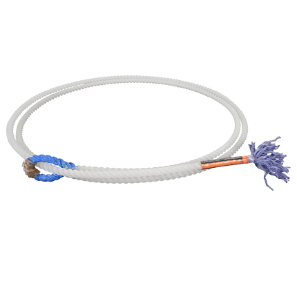 Rattler Racer Piggin String White 1/4" Blue Eye