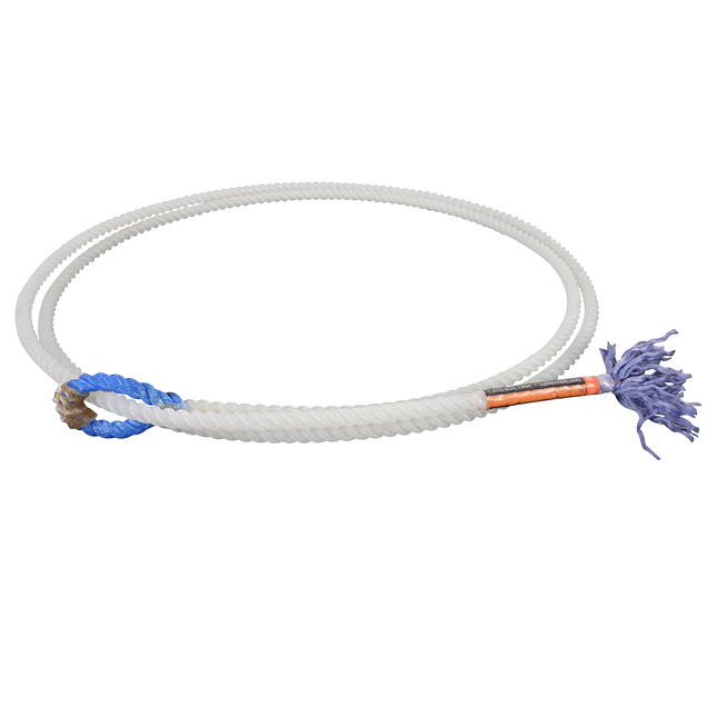 Rattler Racer Piggin String White 1/4" Blue Eye