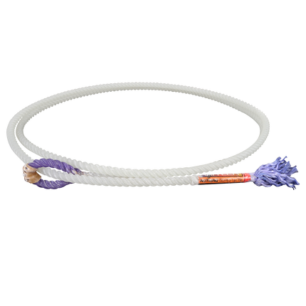 Rattler Racer Piggin String White 5/16" Purple Eye