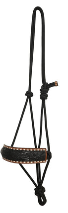 Rafter T Rope Halter w/ Black Wash