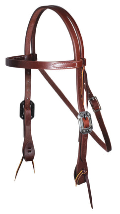*PC Headstall 3/4" Browband Arrow Buckle