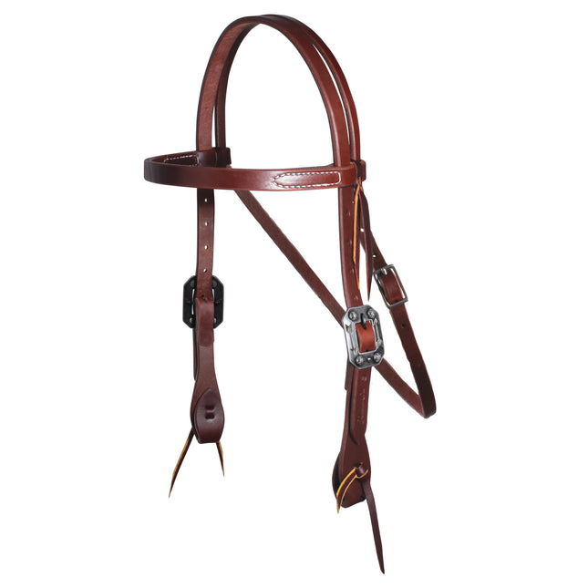 PC Headstall 3/4" Browband Arrow Buckle
