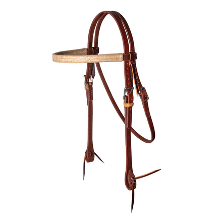 PC Headstall 5/8" Browband Rawhide