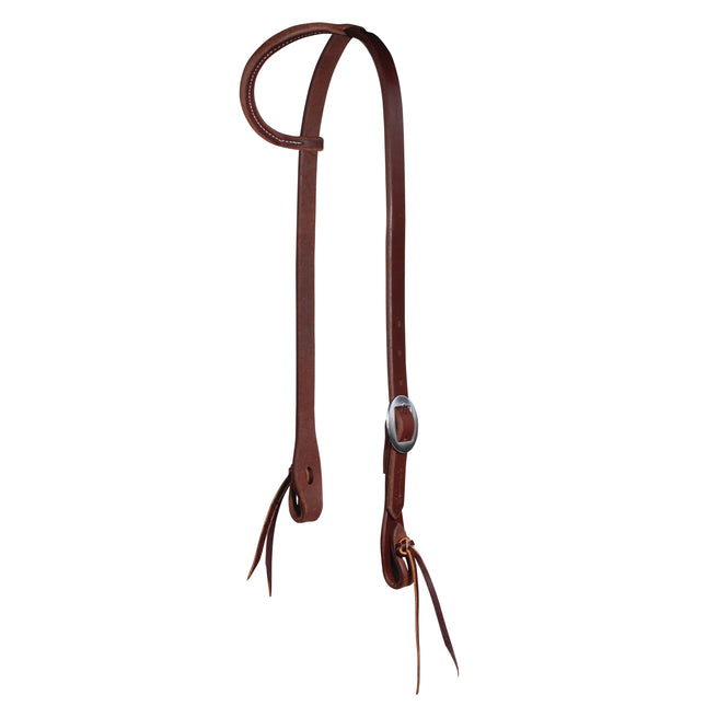 PC Headstall 3/4" Single Ear Heavy Oil Pineapple Knot