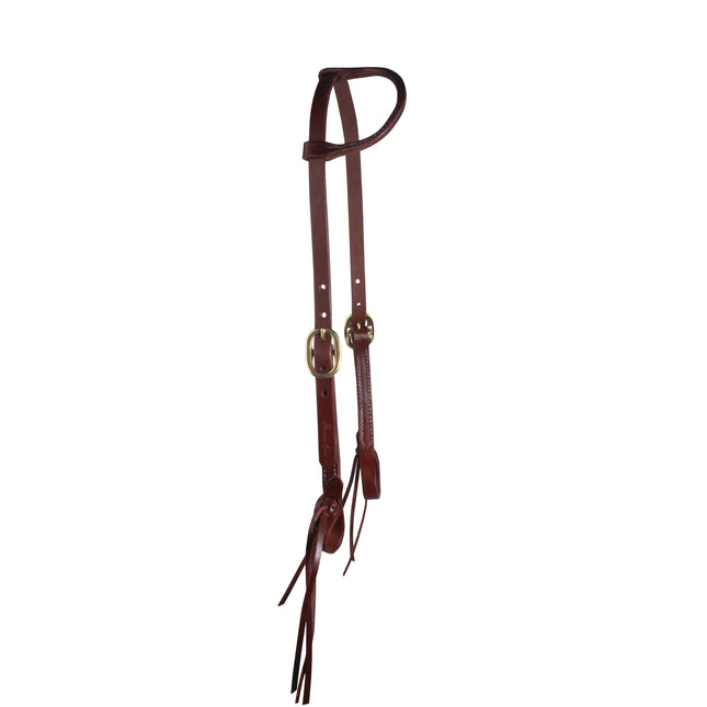PC Ranch Headstall 5/8" Single Ear Quick Change Double Buckle