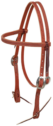 Berlin Roughout Browband Headstall