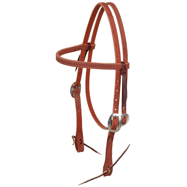 Berlin Roughout Browband Headstall