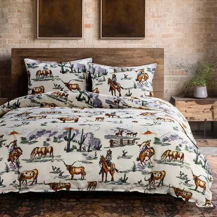 Ranch Life Comforter Set Super Queen