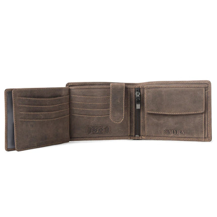 Myra Ridgetown Trail Men's Wallet Brown