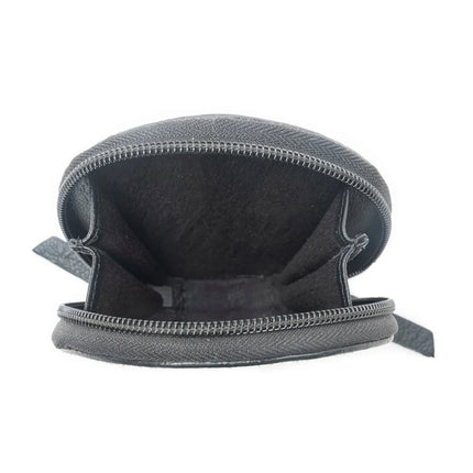 Myra Mesa Halo Hairon Coin Pouch Black & White
