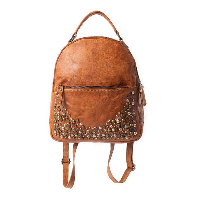 Myra Desert Muse Backpack in Light Brown