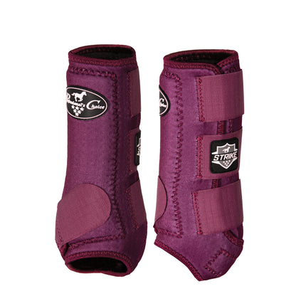 Strike Sports Medicine Boot Front Wine