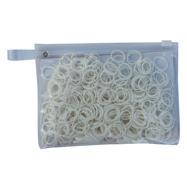 Tail Tamer Slick Bands White