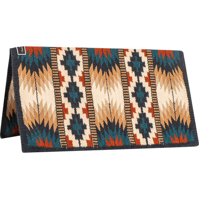 Show Blanket 34x38 Indigo/Chestnut