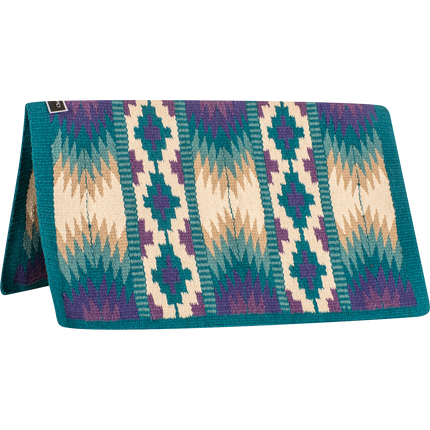 Show Blanket 34x38 Turquoise/Purple