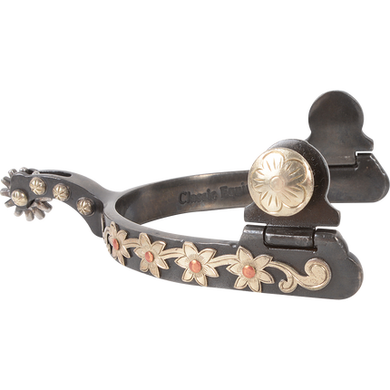 Classic Spurs Mens Flower 1/2" Band