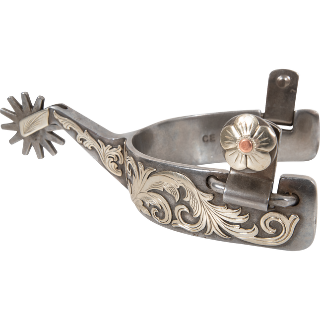 Classic Spurs Mens Performance Horse 2 1/4" Shank