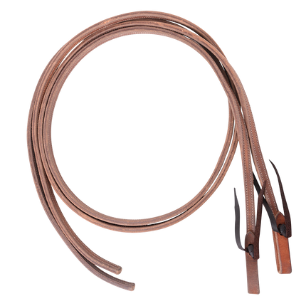 Martin Split Reins 5/8-inch Thick Tied Ends with Double Stitched Heavy Harness