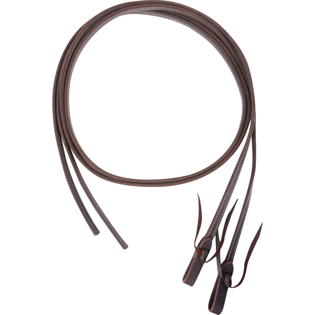 Martin Split Reins 5/8" Thick Tied Ends with Double Stitched Heavy Latigo