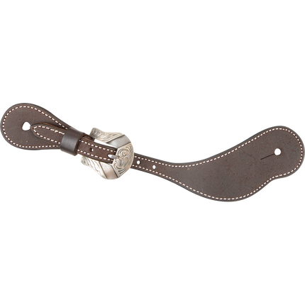 Martin Cowboy Spur Straps Roughout with Deadwood Buckle