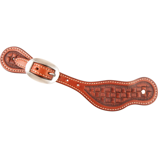 Martin Spur Straps Rancher Mini Weave Tooling