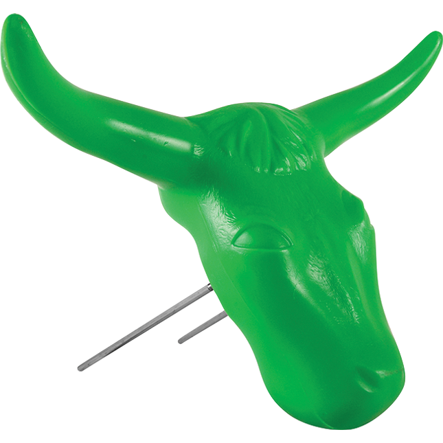 Classic Steer Head Green