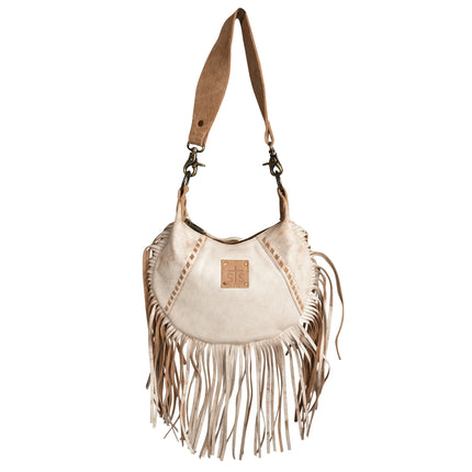 Cremello Nellie Fringe Bag