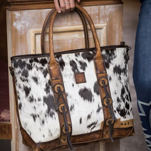Guadalupe Cowhide All In Tote